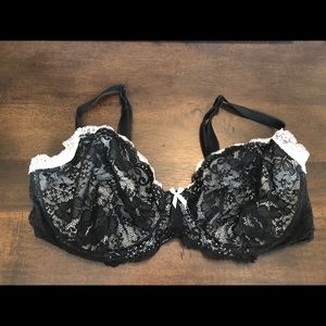 Victoria’s Secret Dream Lace Angels Unlined Demi